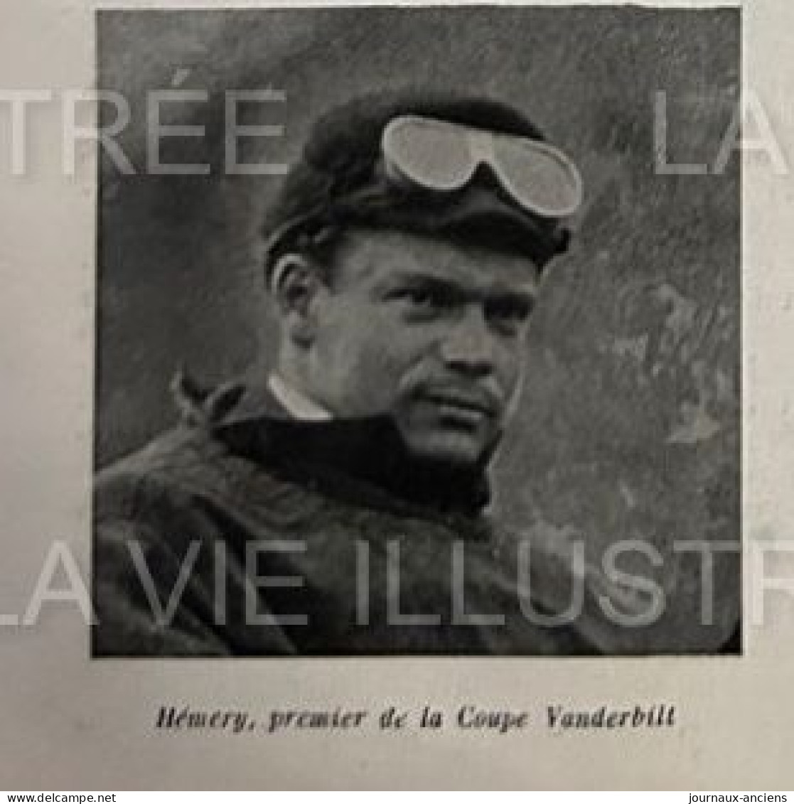 1905 COURSE AUTOMOBILE - LE KILOMETRE DE COTE DE GAILLON - COUPE DE COMPIÉGNE - DOURDAN - VANDERBILT - LA VIE ILLUSTRÉE - 1900 - 1949