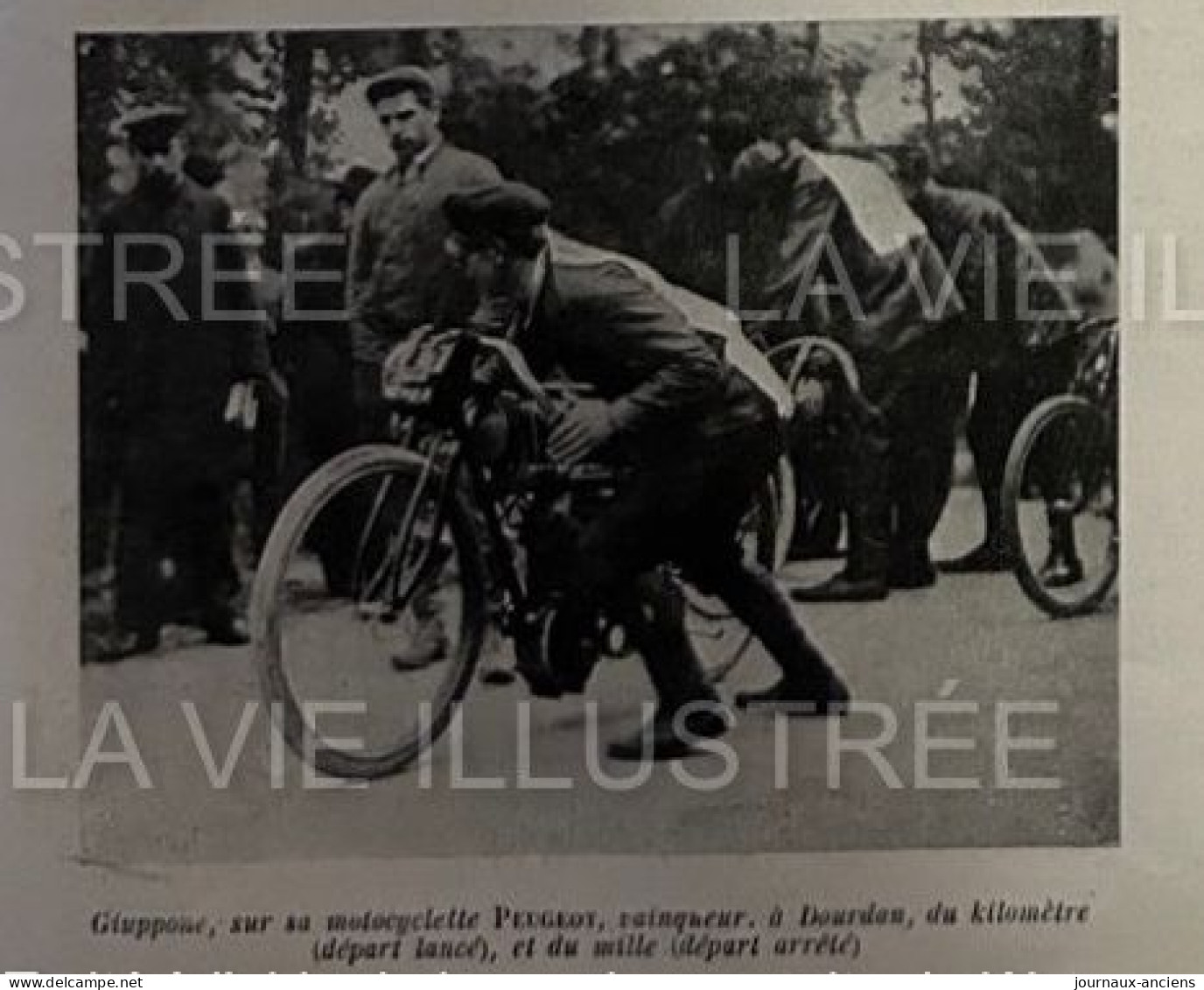 1905 COURSE AUTOMOBILE - LE KILOMETRE DE COTE DE GAILLON - COUPE DE COMPIÉGNE - DOURDAN - VANDERBILT - LA VIE ILLUSTRÉE