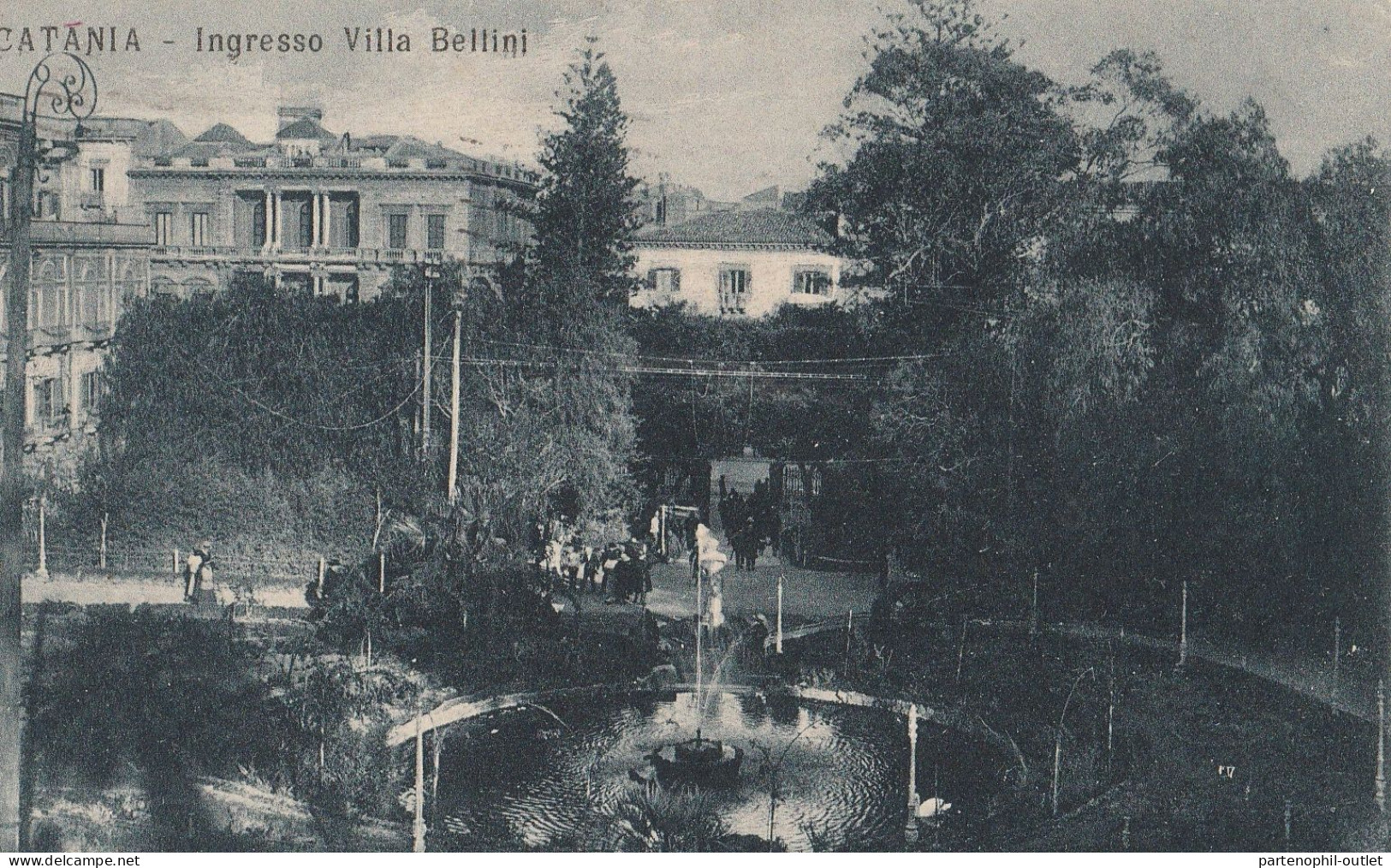 Cartolina - Postcard /  Viaggiata /  Catania - Ingresso Villa Bellini. - Catania