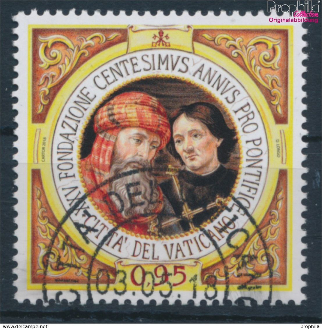 Vatikanstadt 1934 (kompl.Ausg.) Gestempelt 2018 Centesimus Annus Pro Pontifice (10405935 - Used Stamps