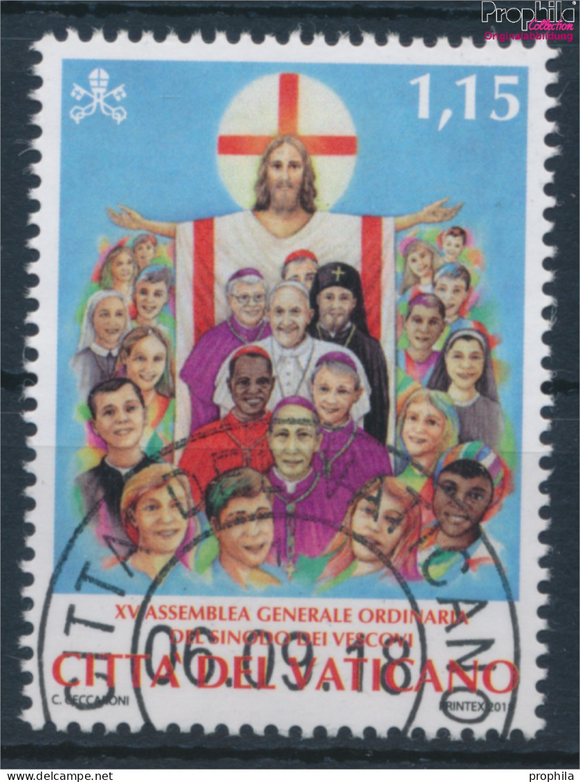 Vatikanstadt 1941 (kompl.Ausg.) Gestempelt 2018 Generalversammlung Bischofssynode (10405930 - Usados