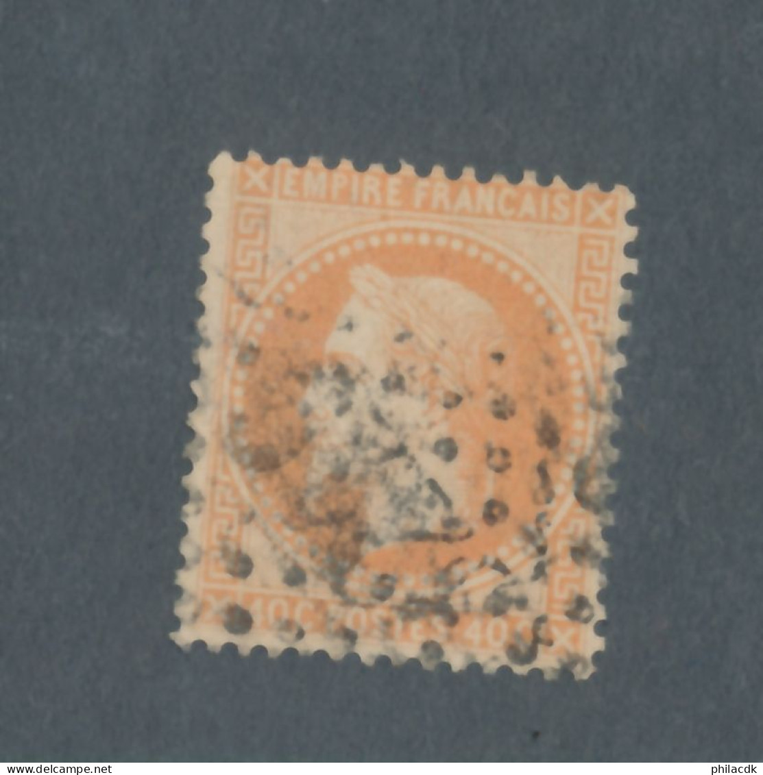 FRANCE - N° 31 OBLITERE AVEC GC 3219 ROUEN - COTE : 25€ - 1868 - 1863-1870 Napoleon III With Laurels