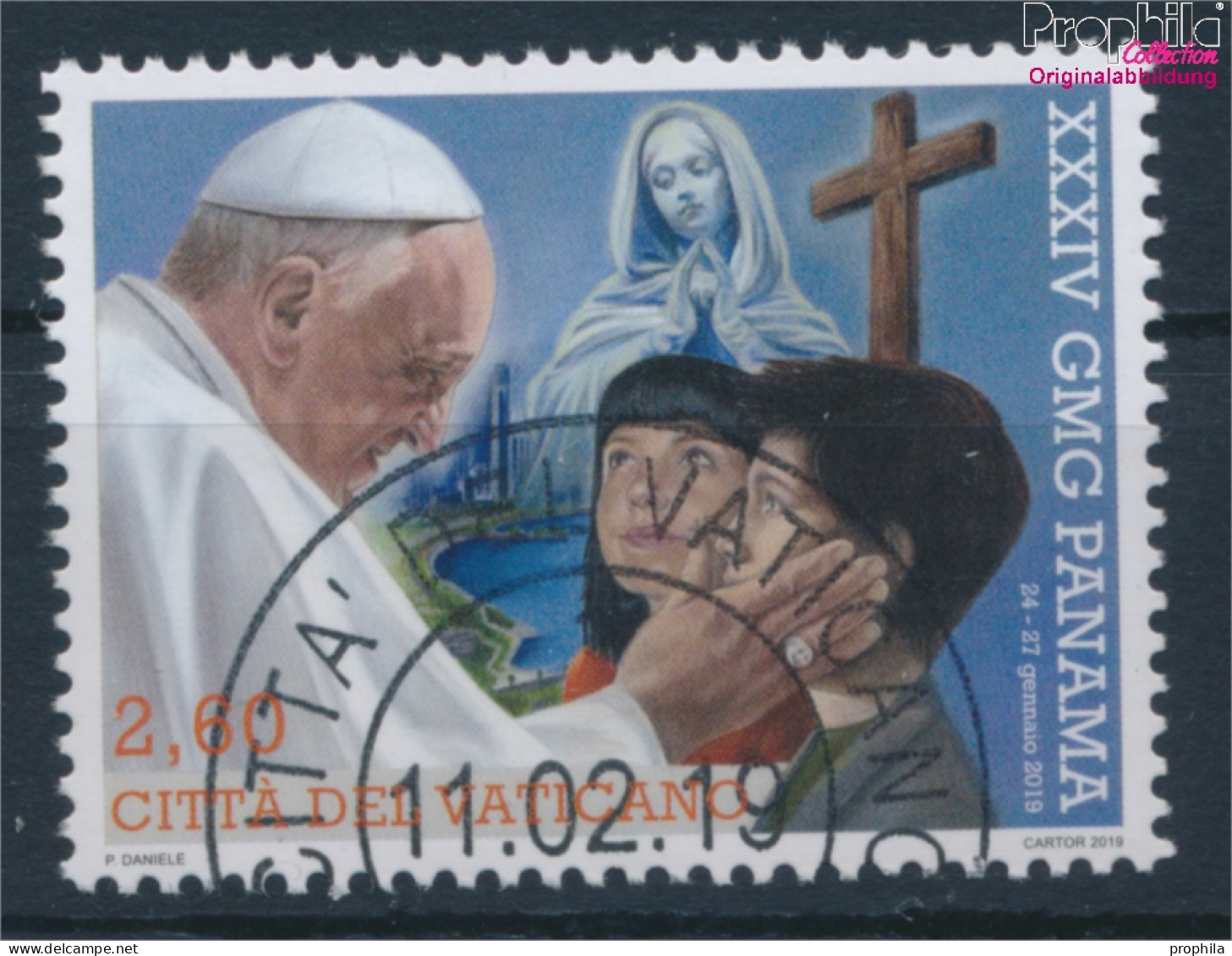 Vatikanstadt 1955 (kompl.Ausg.) Gestempelt 2019 Weltjugendtag (10405924 - Gebruikt