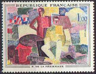 France Arts Peinture N° 1322 ** De R De La Fresnaye14 Juillet (cubisme) - Otros & Sin Clasificación