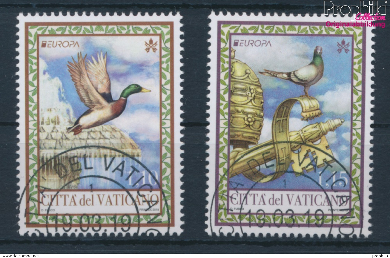 Vatikanstadt 1962-1963 (kompl.Ausg.) Gestempelt 2019 Einheimische Vögel (10405919 - Used Stamps