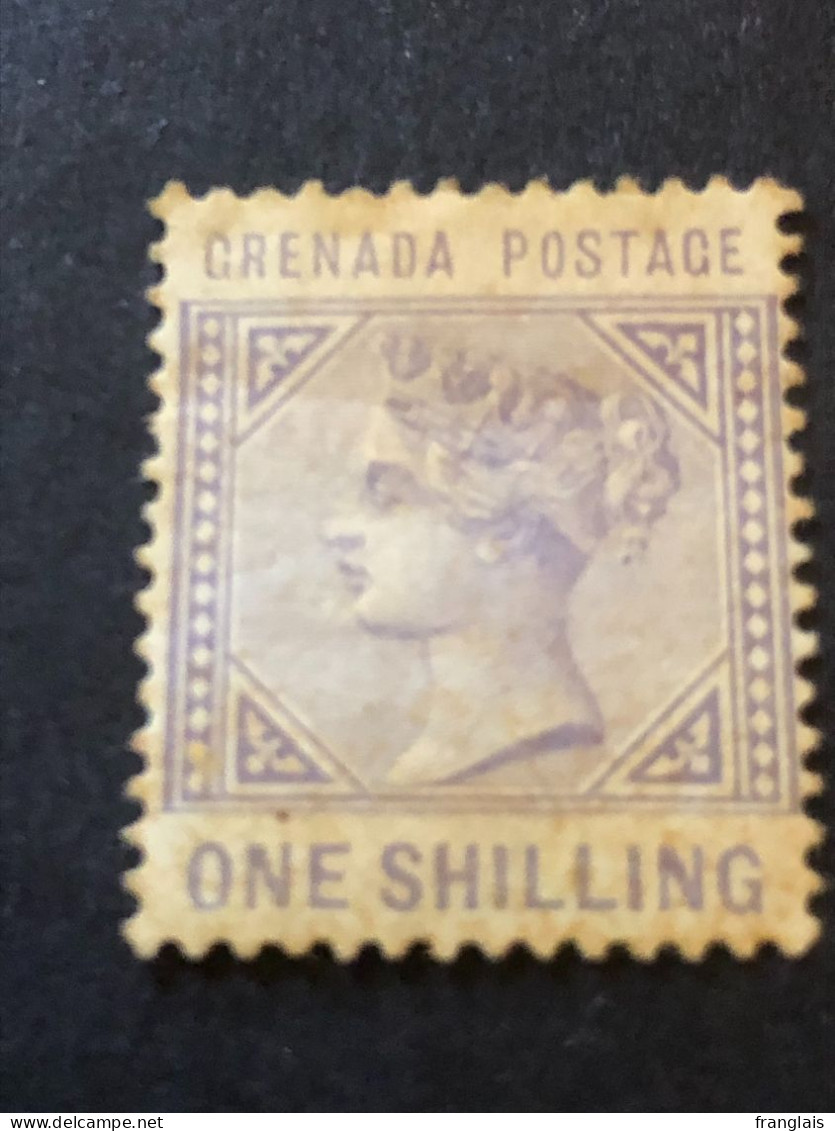 GRENADA  SG 36  1s Violet MH* Toning On Gum CV £160 - Grenada (...-1974)