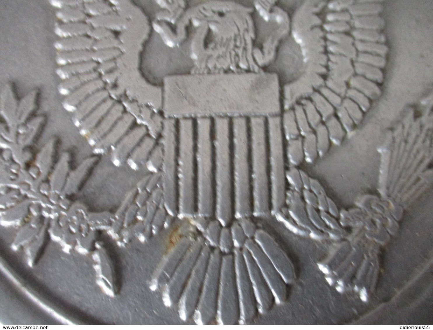 US WW1 ,artisanat De Soldat Dessous De Plat En Alu, Bien Lire Les Consignes Et Les Respecter - 1914-18