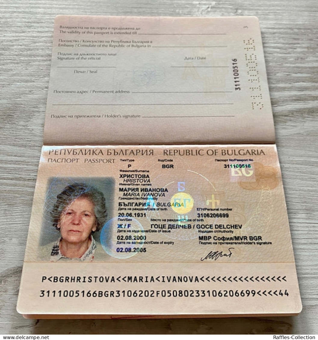 Bulgaria 2000-2005 Passport Passeport Reisepass Pasaporte Passaporto - Historische Documenten