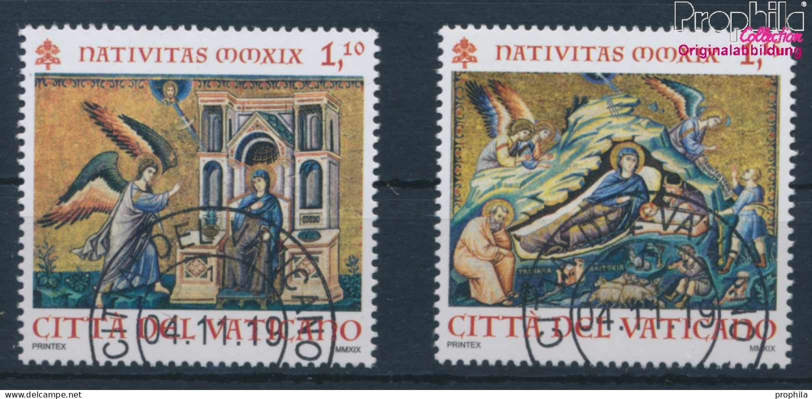 Vatikanstadt 1983-1984 (kompl.Ausg.) Gestempelt 2019 Weihnachten (10405907 - Gebruikt