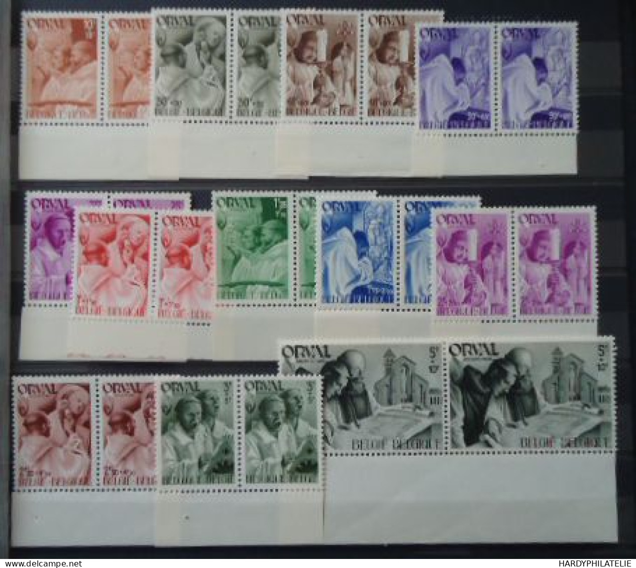 BELGIQUE N°556/567 2 Séries MNH** - Unused Stamps