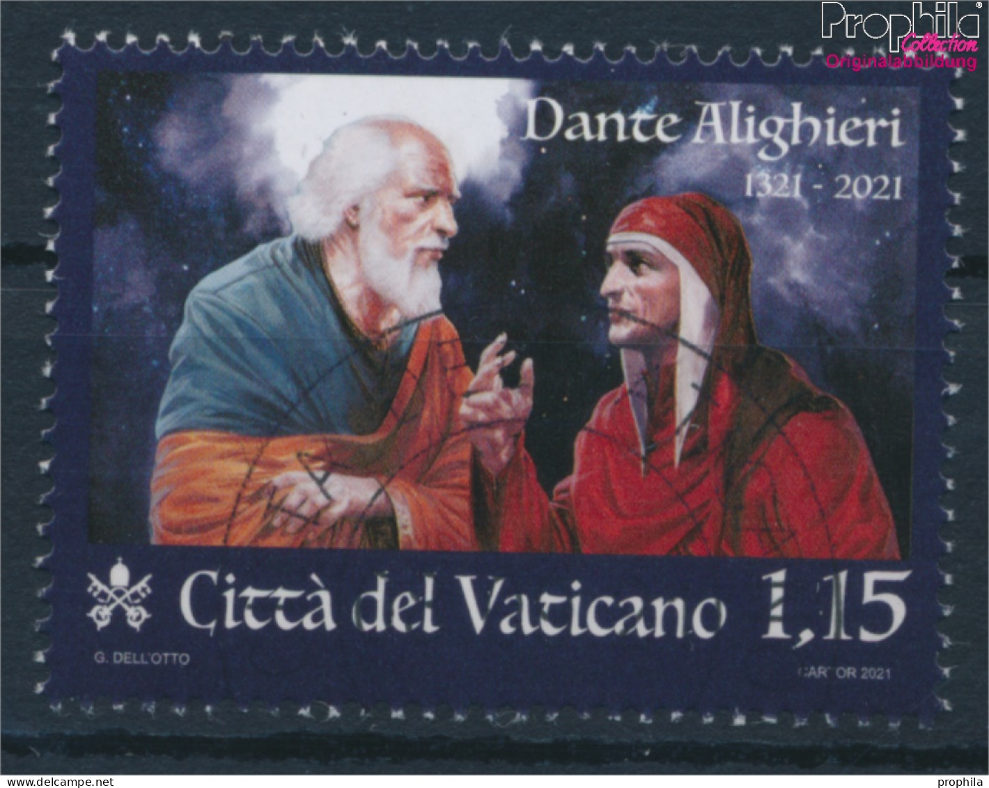 Vatikanstadt 2035 (kompl.Ausg.) Gestempelt 2021 Dante Alighieri (10405883 - Usati