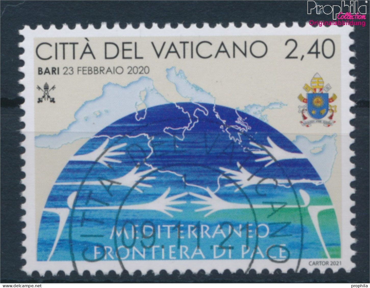 Vatikanstadt 2040 (kompl.Ausg.) Gestempelt 2021 Papstreisen (10405880 - Used Stamps