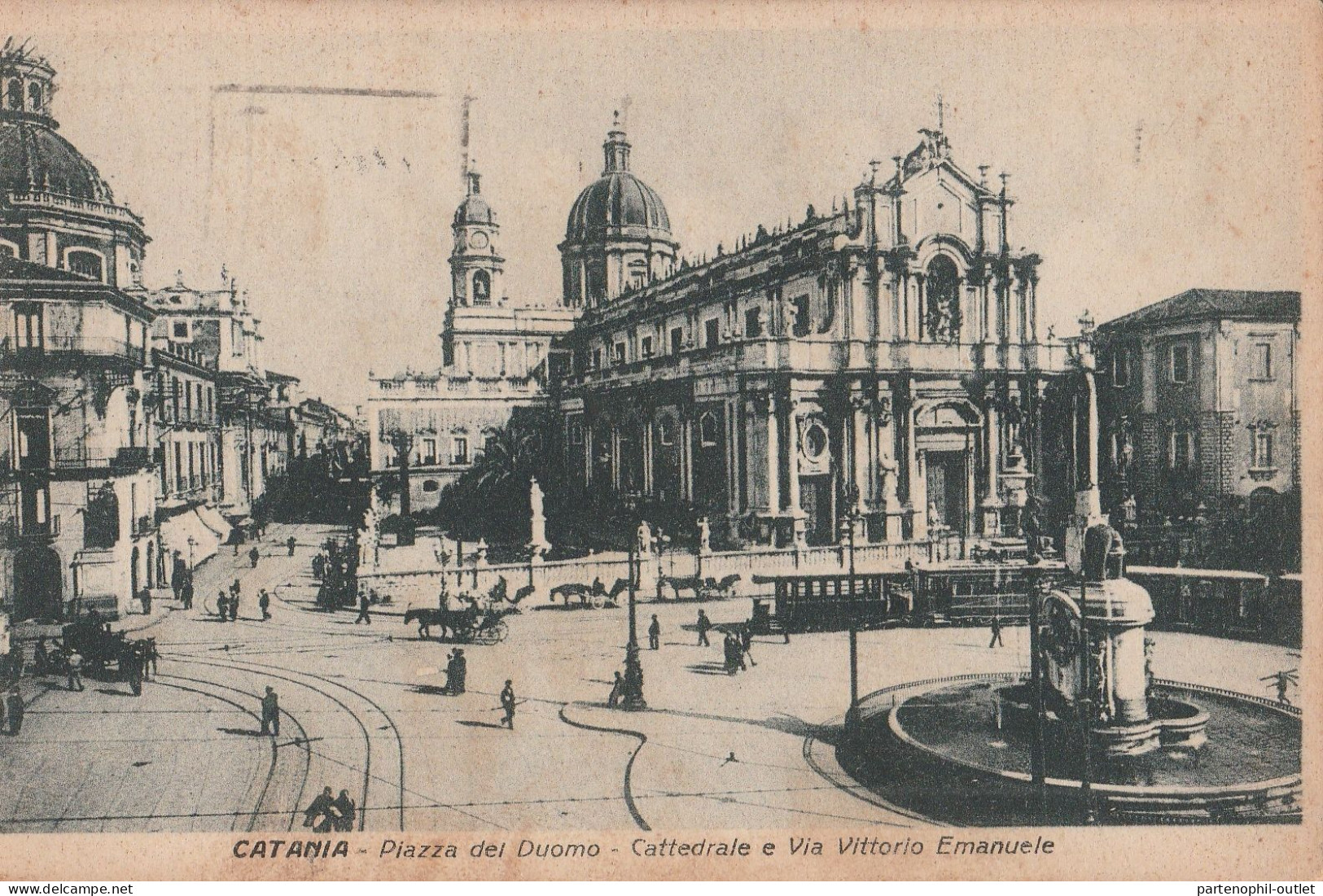 Cartolina - Postcard / Viaggiata /  Catania - Piazza Del Duomo - Catania
