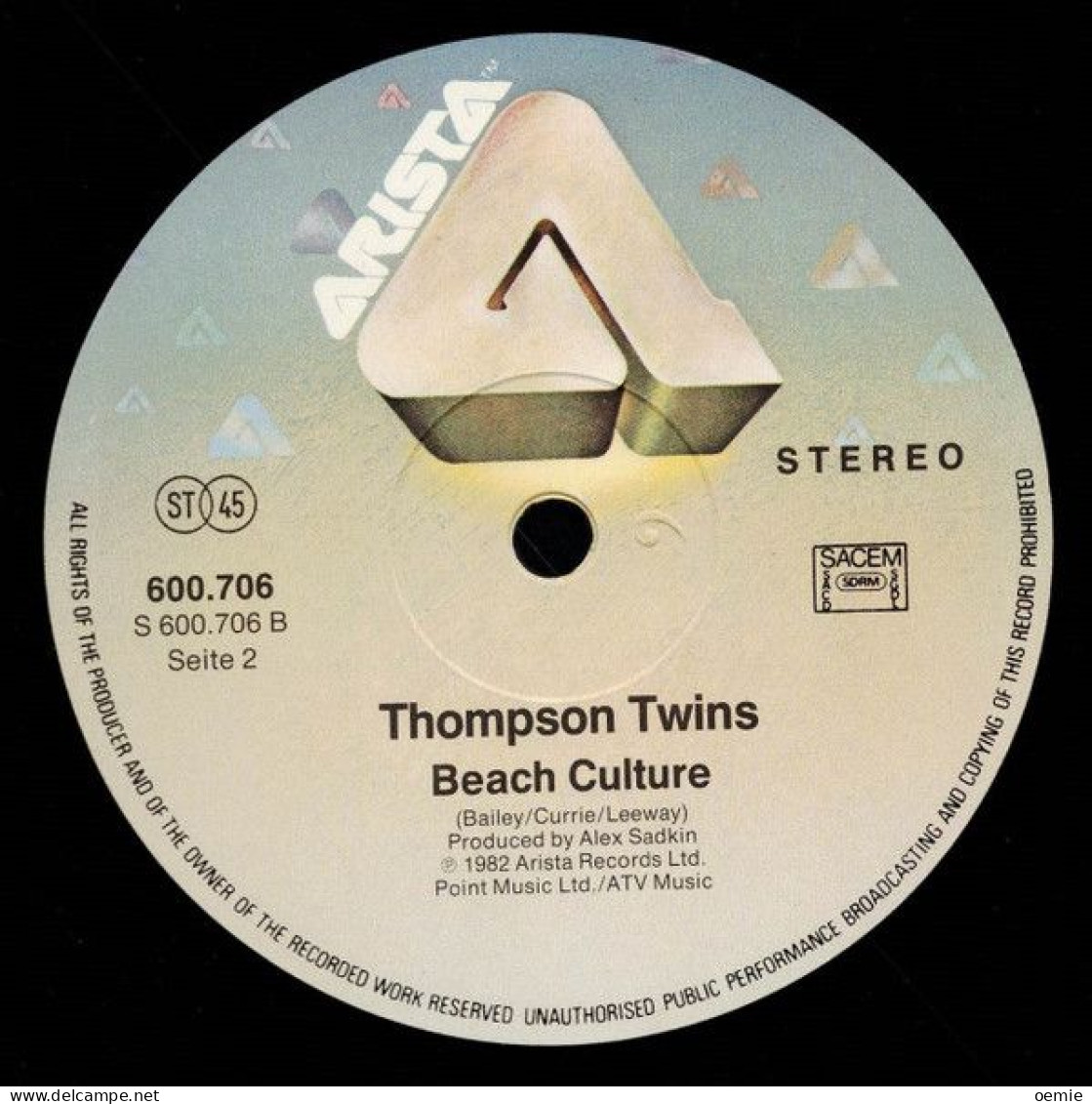 THOMPSON TWINS  LIES - 45 Rpm - Maxi-Singles
