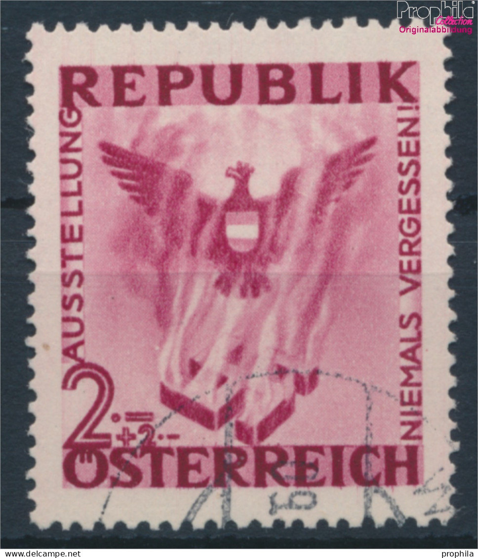 Österreich 783 Gefälligkeitsentwertung Gestempelt 1946 Antifaschistische Ausstellung (10405012 - Oblitérés