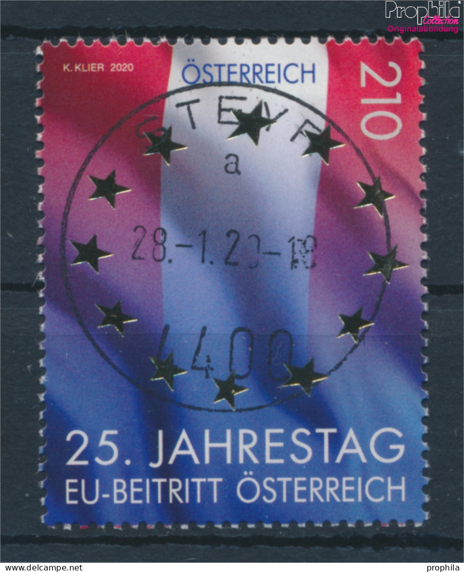 Österreich 3500 (kompl.Ausg.) Gestempelt 2020 Österreichs Beitritt Zur EU (10404999 - Used Stamps