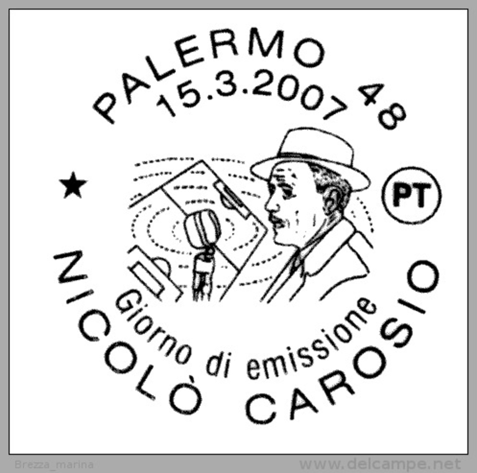ITALIA - Usato - 2007 - Centenario Della Nascita Di Nicolò Carosio, Giornalista E Radiocronista  - Ritratto - 0,65 - 2001-10: Oblitérés