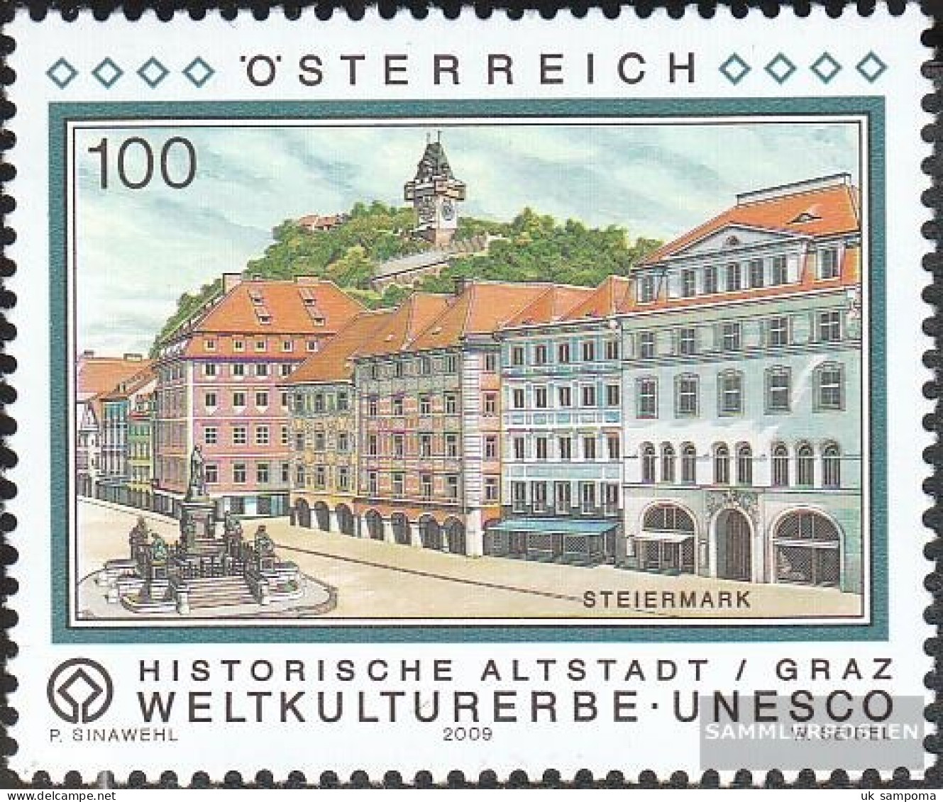 Austria 2815 (complete Issue) Unmounted Mint / Never Hinged 2009 UNESCO-Welterbe - Neufs