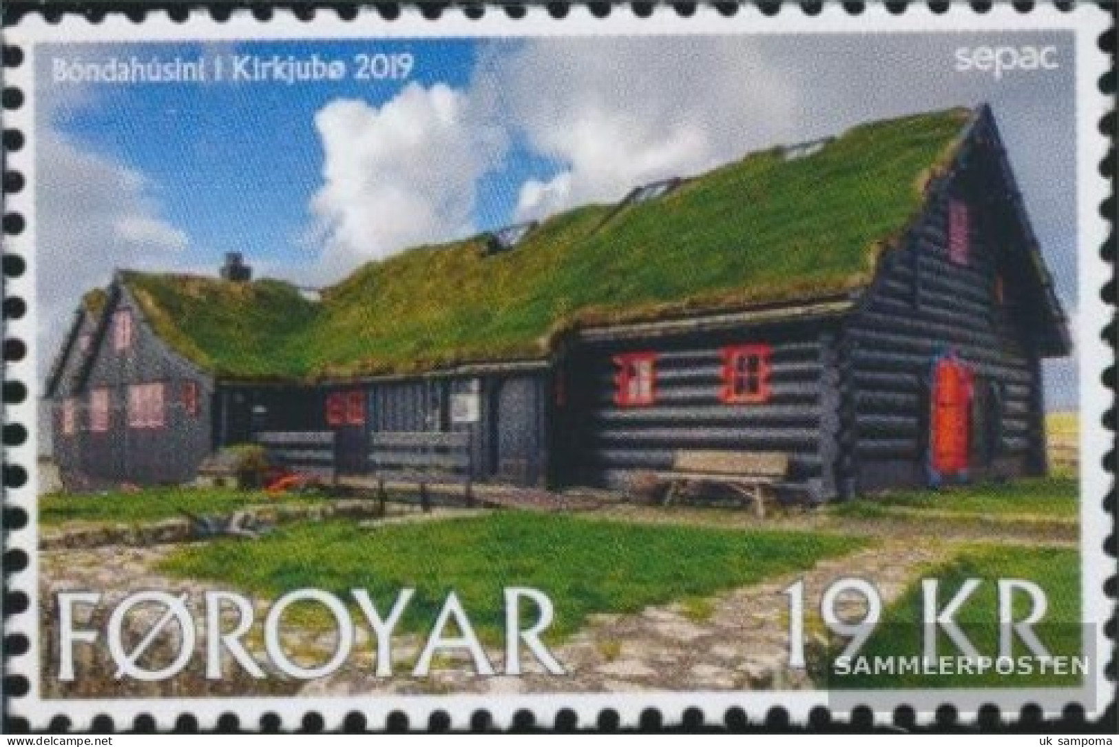 Denmark - Faroe Islands 950 (complete Issue) Unmounted Mint / Never Hinged 2019 Residences - Féroé (Iles)