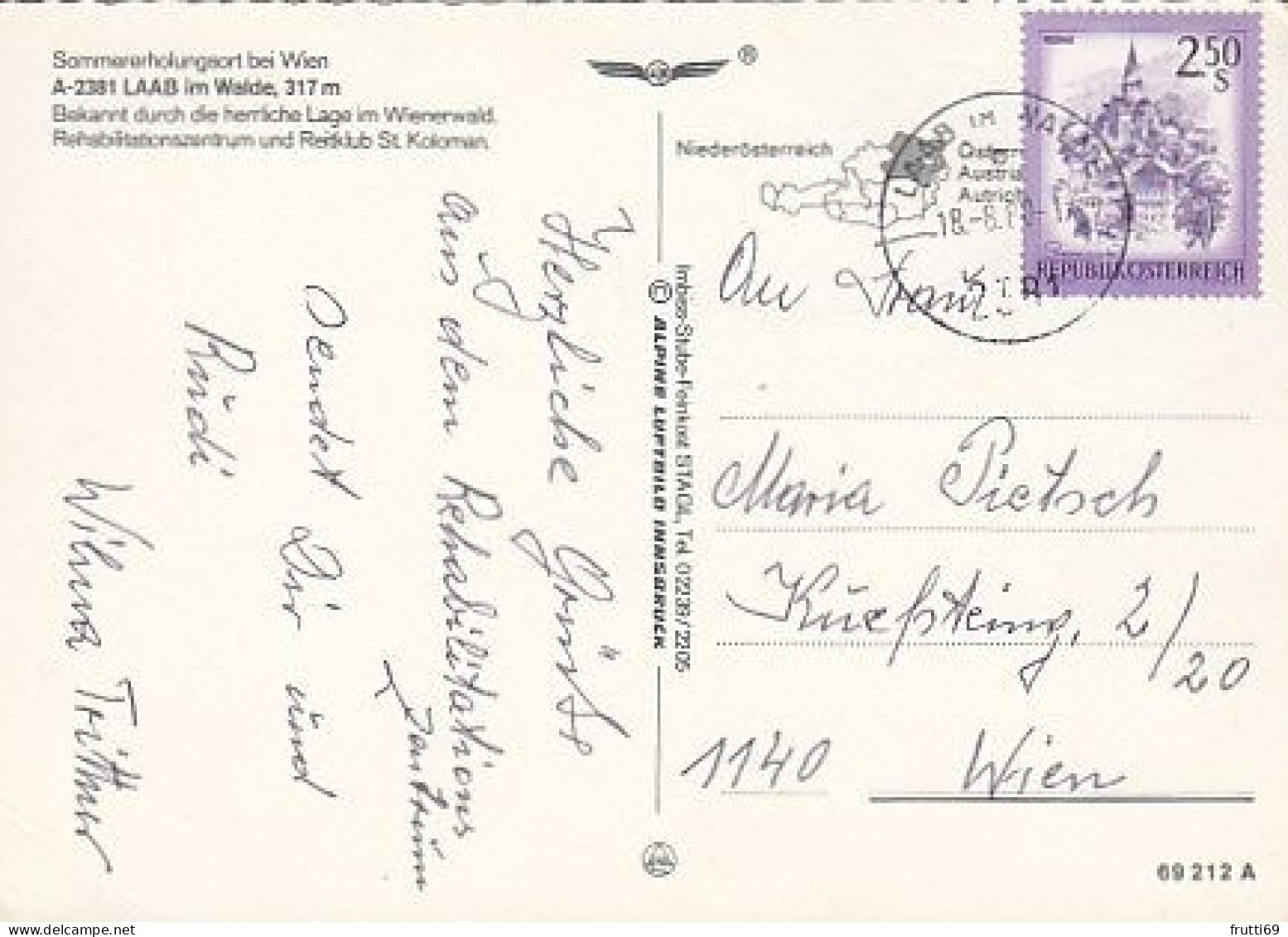 AK 216534 AUSTRIA - Laab Im Walde - Wienerwald - Otros & Sin Clasificación