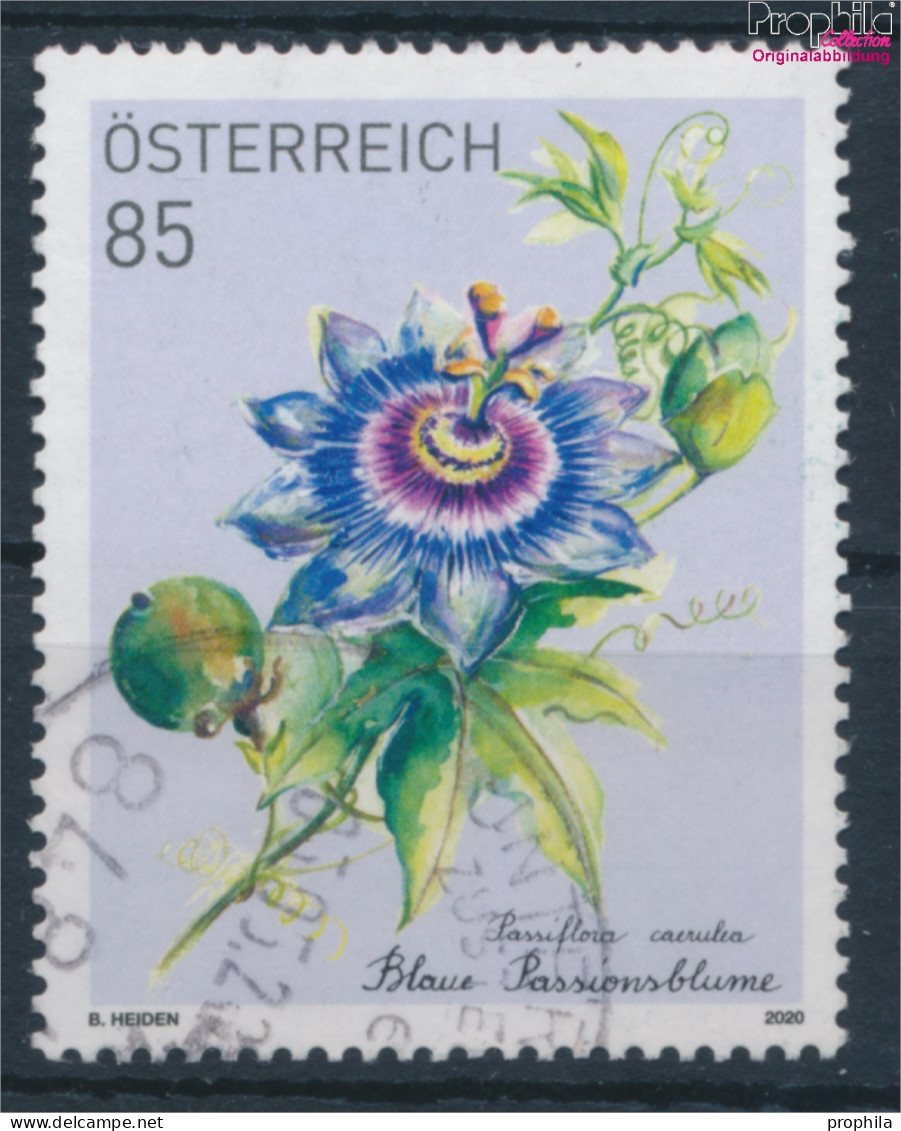 Österreich 3510 (kompl.Ausg.) Gestempelt 2020 Blaue Passionsblume (10404992 - Oblitérés