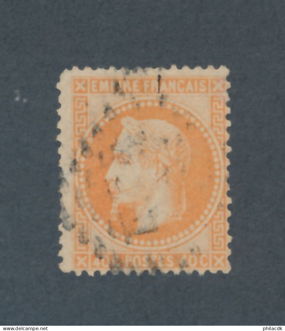 FRANCE - N° 31 OBLITERE - COTE : 25€ - 1868 - 1863-1870 Napoleon III Gelauwerd