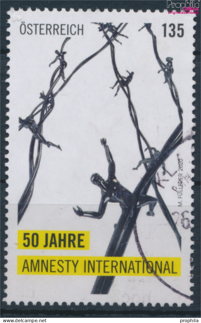 Österreich 3534 (kompl.Ausg.) Gestempelt 2020 Amnesty International (10404986 - Gebruikt