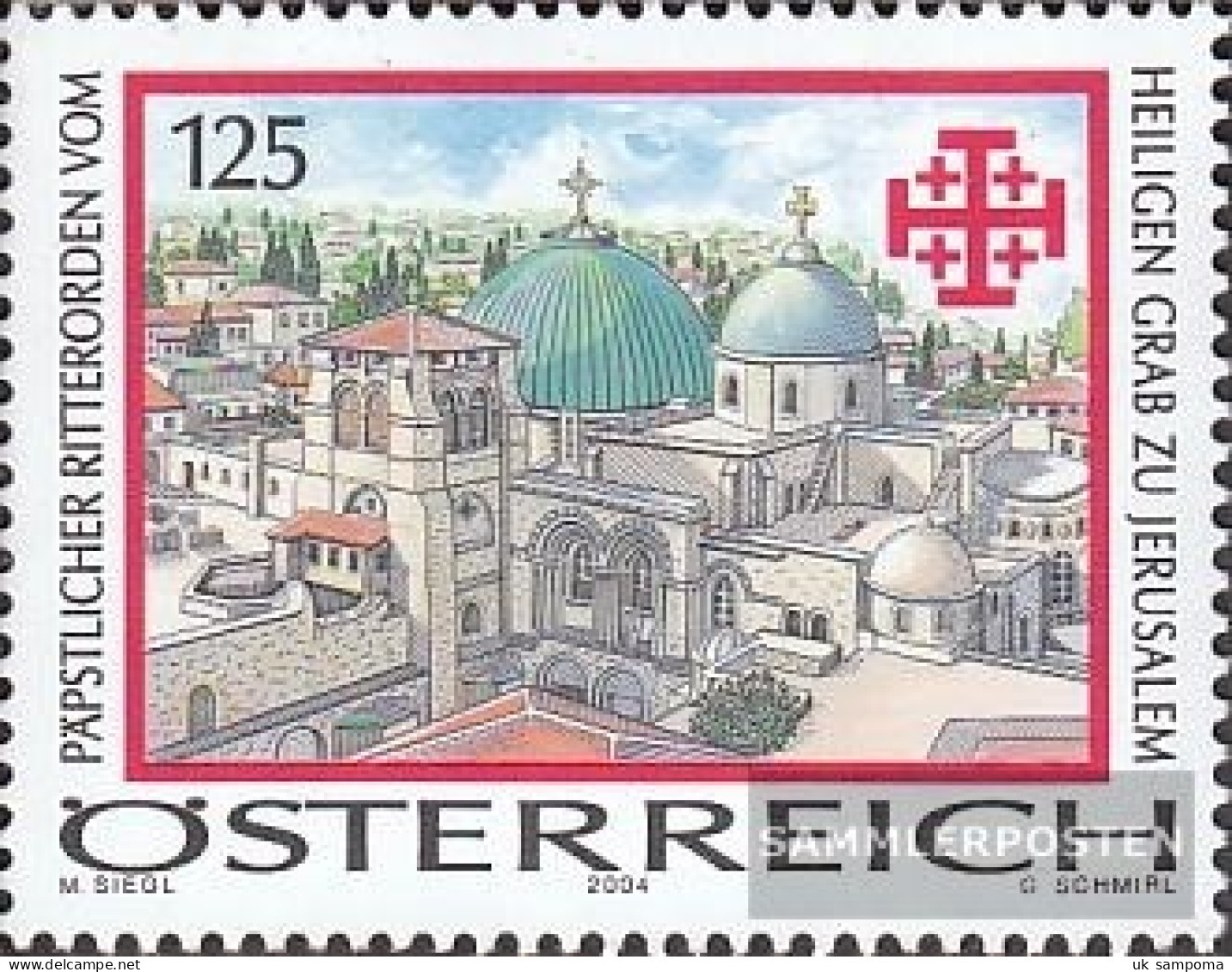 Austria 2485 (complete Issue) Unmounted Mint / Never Hinged 2004 Knights - Nuevos