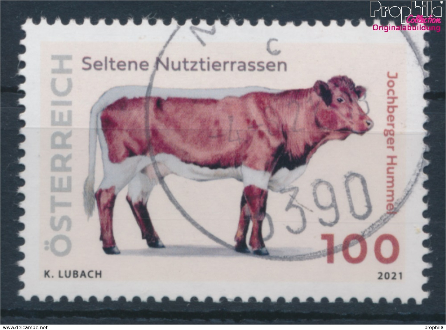 Österreich 3593 (kompl.Ausg.) Gestempelt 2021 Seltene Nutztierrassen (10404970 - Gebraucht
