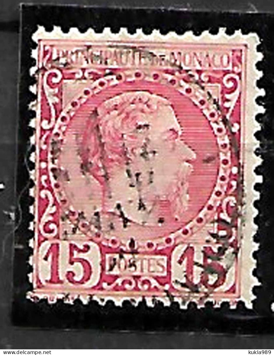 MONACO STAMPS 1885 ,Sc.#5, USED - Used Stamps