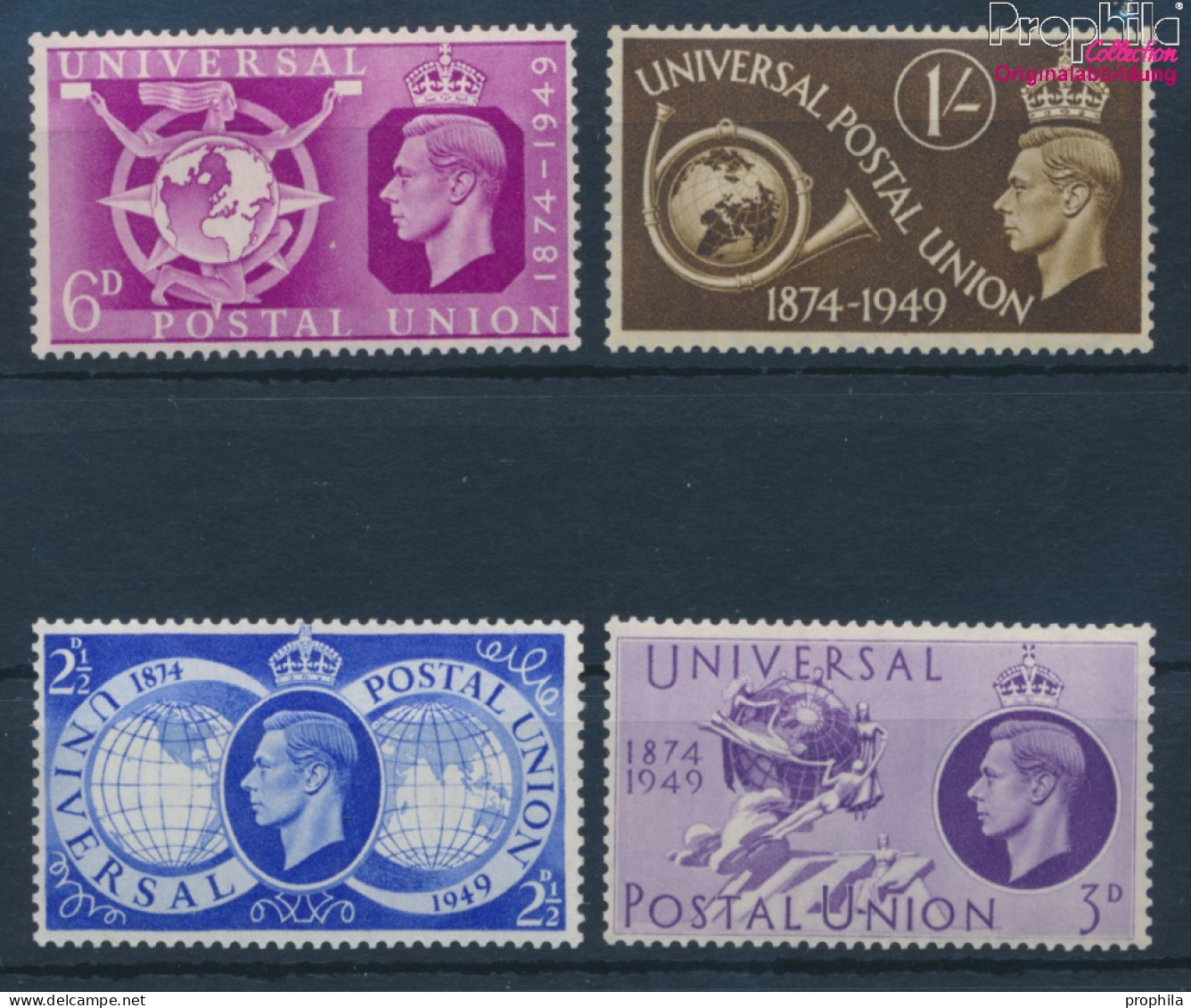 Großbritannien 241-244 (kompl.Ausg.) Postfrisch 1949 75 Jahre UPU (10398203 - Nuevos