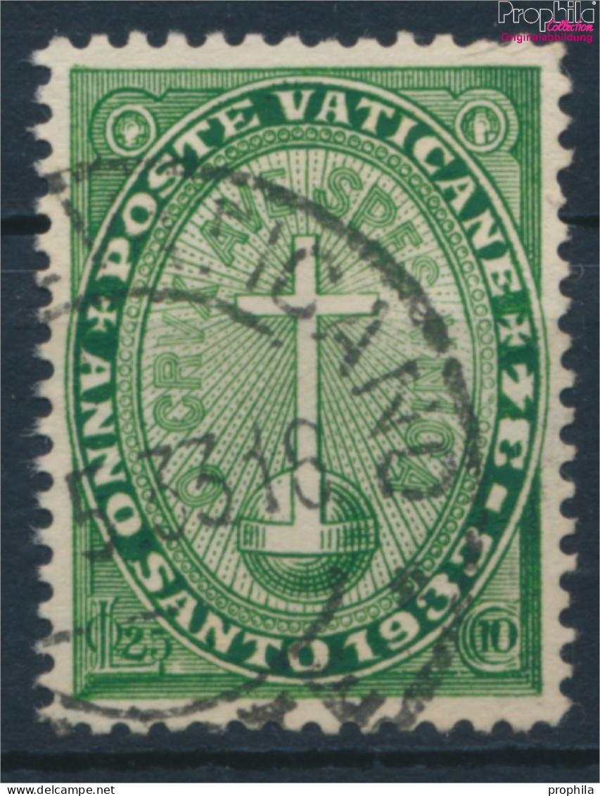 Vatikanstadt 17 Gestempelt 1933 Aufdruckausgabe (10406042 - Oblitérés