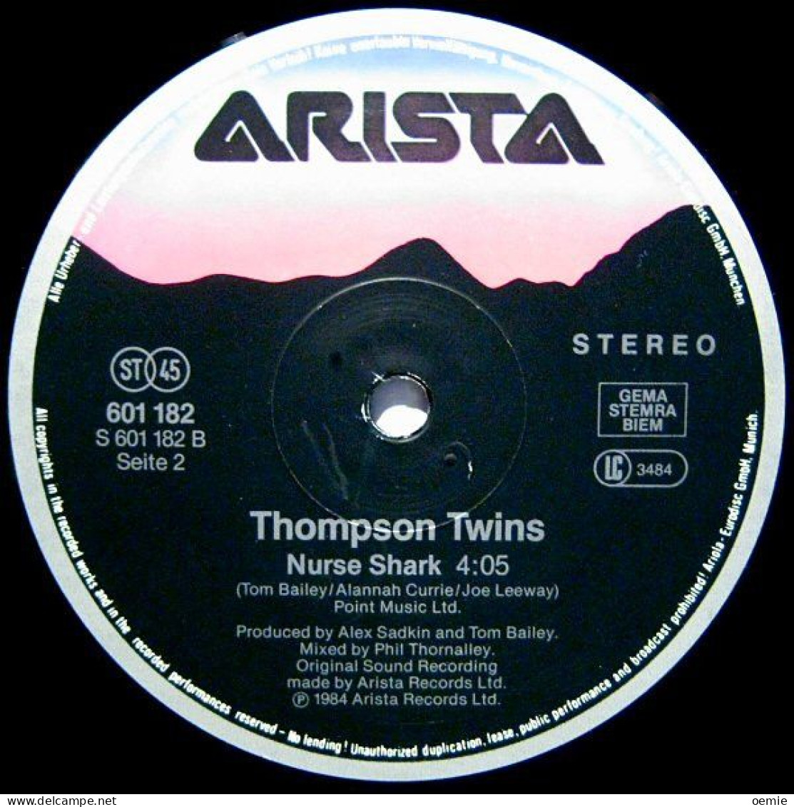 THOMPSON TWINS  DOC TOR  DOC TOR - 45 Toeren - Maxi-Single