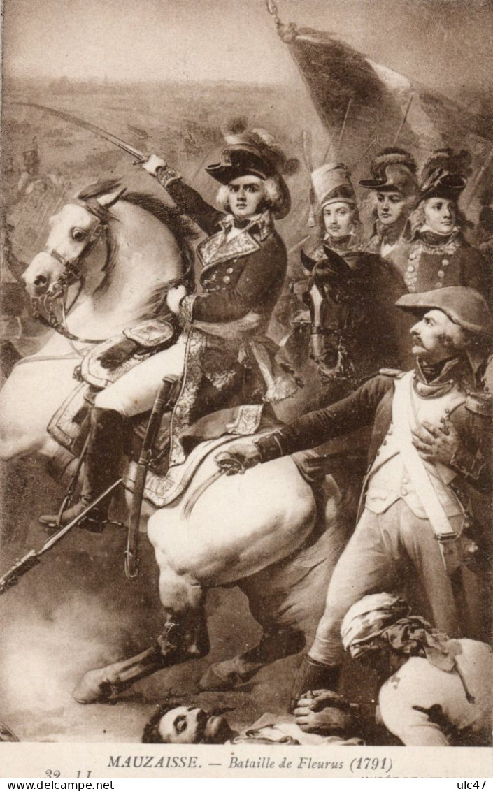 - MAUZAISSE. - Bataille De Fleurus (1791) - MUSEE DE VERSAILLES. - - Schilderijen