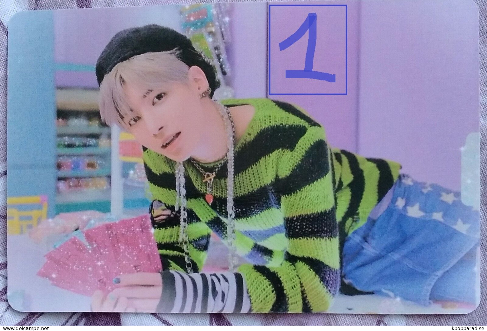 Photocard K POP Au Choix TXT  Fight Or Escape  Taehyun - Objets Dérivés