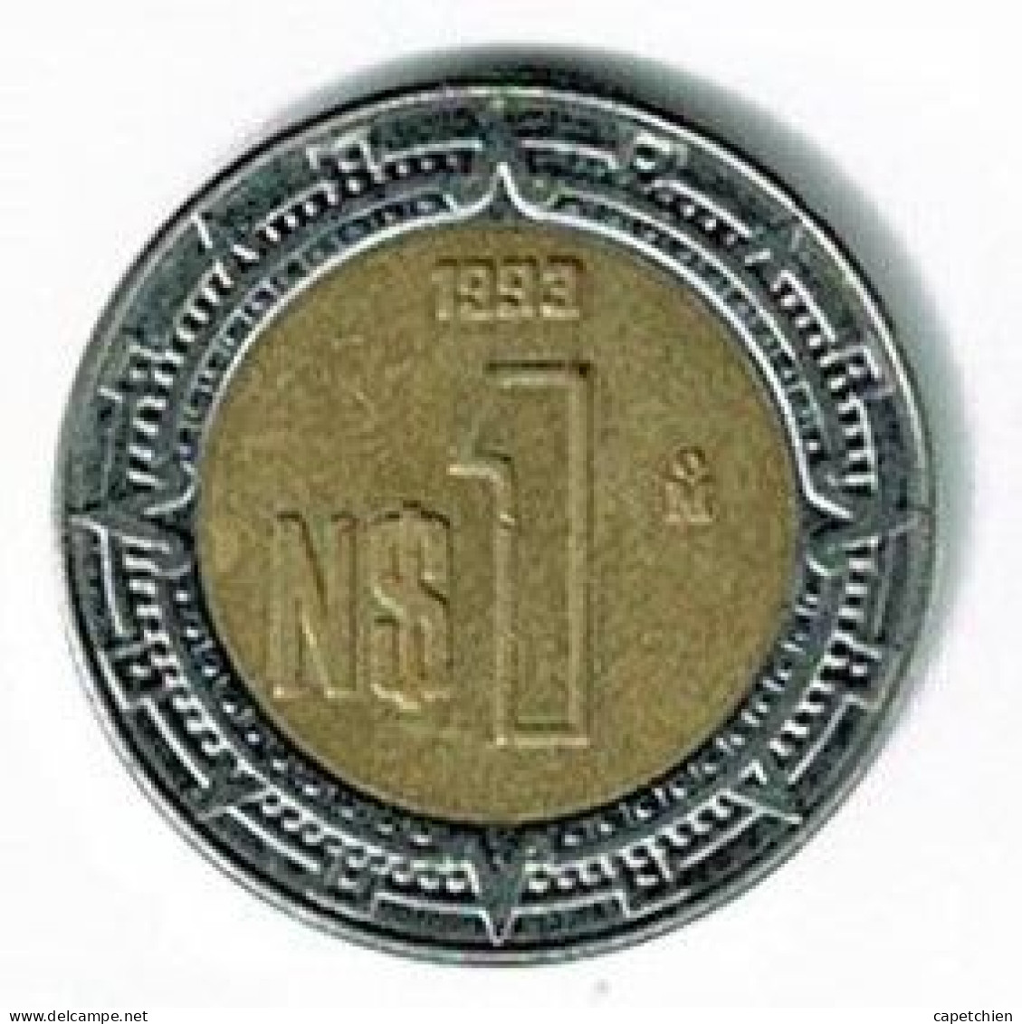 MEXIQUE / 1 PESO / 1993 - Mexiko