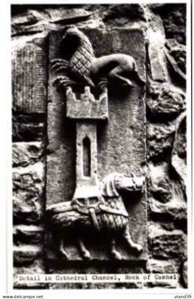 ROCK Of CASHEL  - Detail In Cathedral Chancel     CPA.   -  Non Circulée - Tipperary