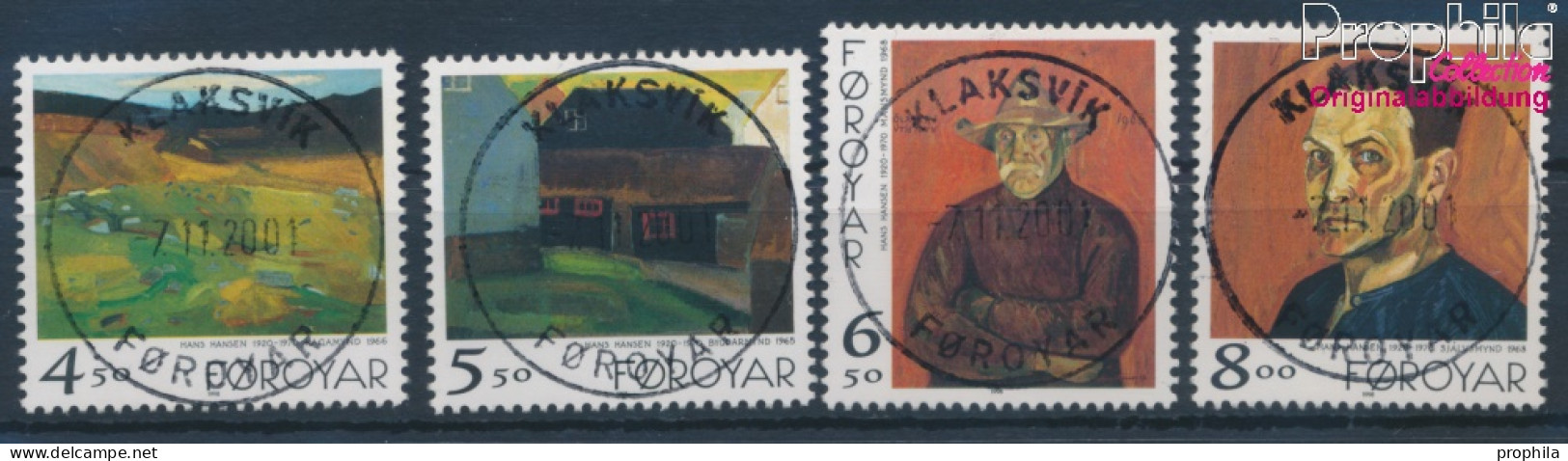 Dänemark - Färöer 341-344 (kompl.Ausg.) Gestempelt 1998 Hans Hansen (10400769 - Faroe Islands