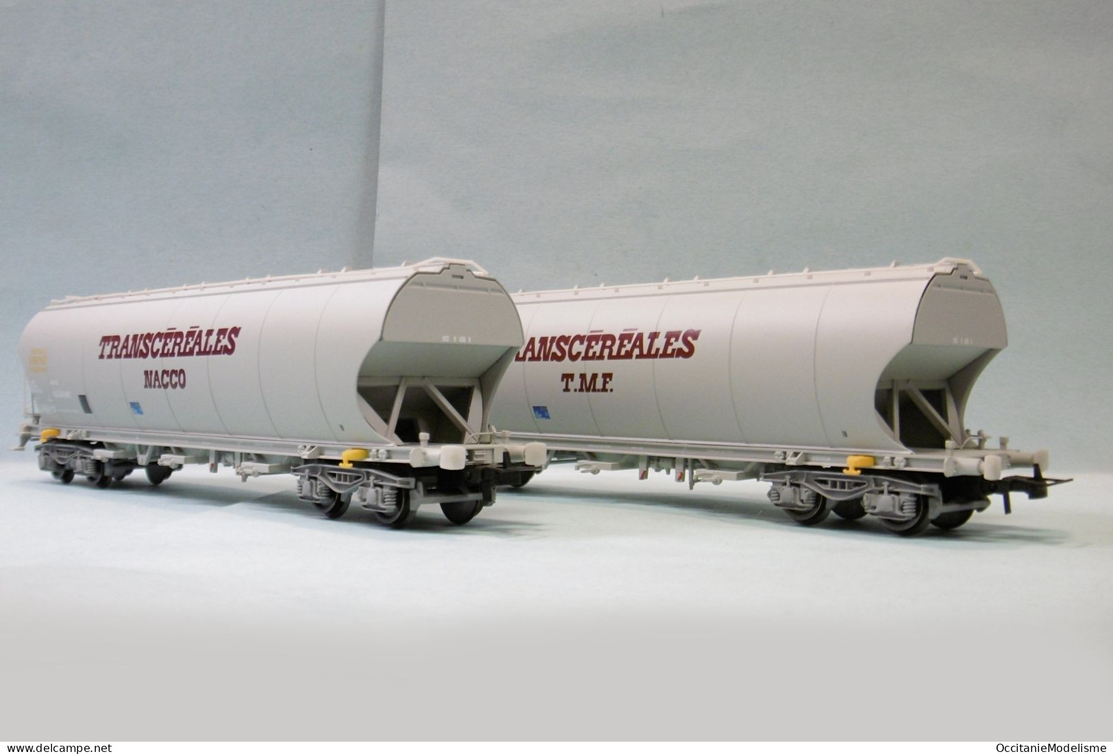 Jouef - 2 Wagons CEREALIERS Transcéréales Nacco TMF SNCF ép. IV Réf. HJ6270 Neuf HO 1/87 - Vagoni Merci