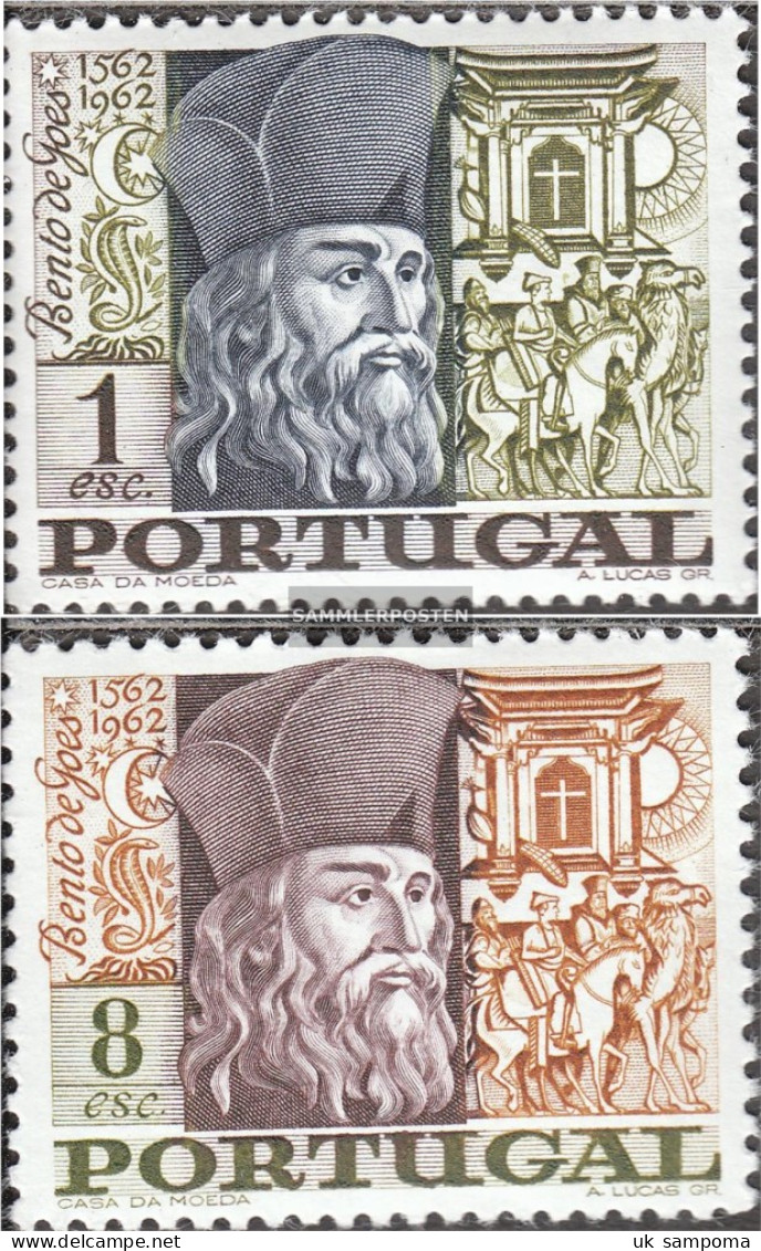 Portugal 1049-1050 (complete Issue) Unmounted Mint / Never Hinged 1968 Bento De Góis - Ungebraucht
