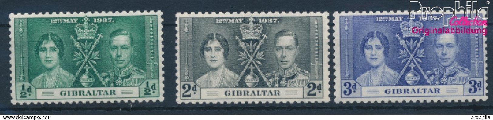 Gibraltar Postfrisch Krönung 1937 Krönung  (10398202 - Gibraltar