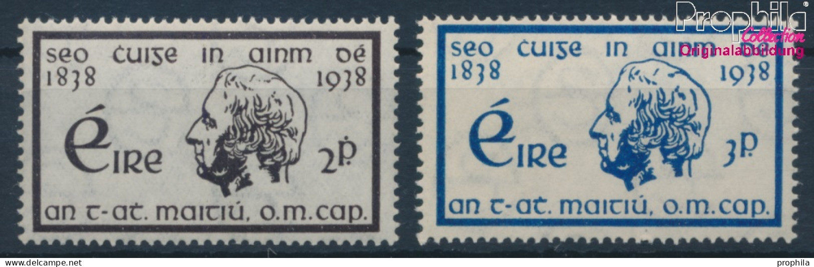 Irland Postfrisch Enthasltsamkeit 1938 Enthaltsamkeit  (10398324 - Unused Stamps