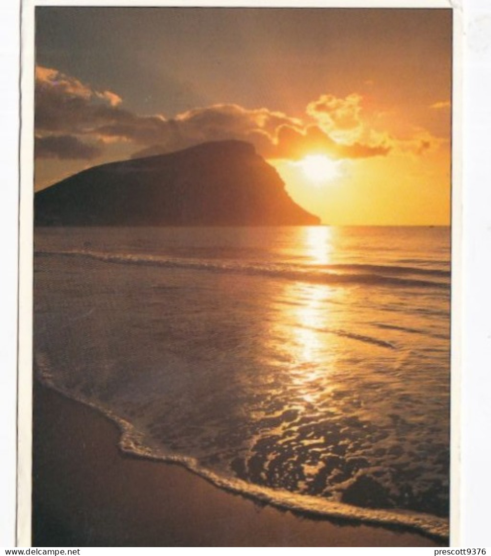 Canary Islands Sunset - Unused Postcard   - L Size 17x12cm  - LS3 - Fuerteventura