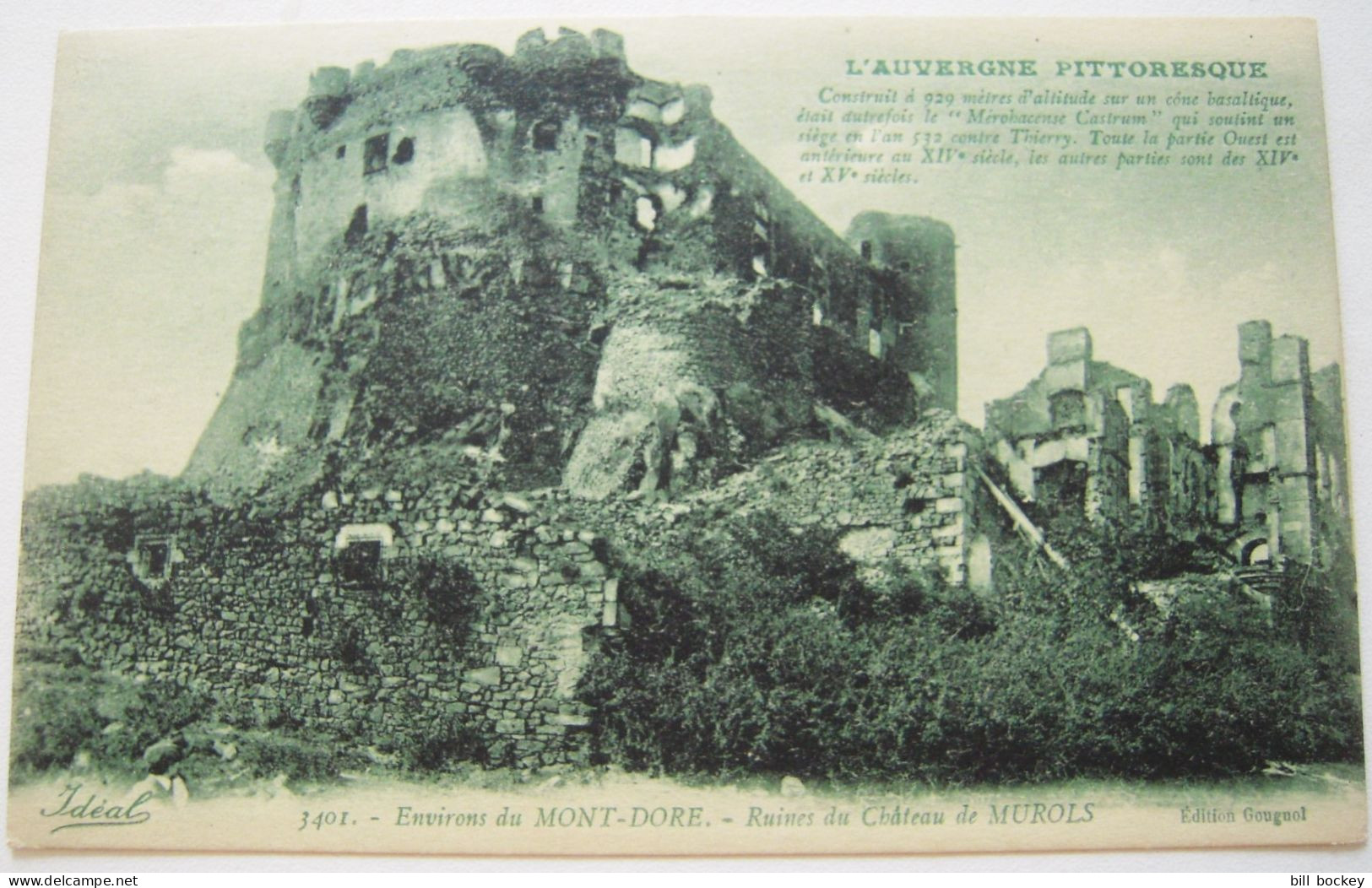 CPA Circa Années 1920 - Environs MONT-DORE - Le Château De MUROLS -  Sancy, St Nectaire, Clermont Ferrand - Saint Nectaire