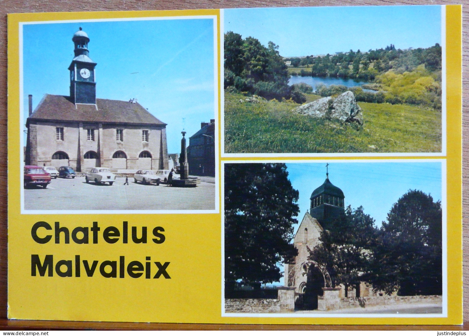 CHATELUS MALVALEIX MULTIVUES LA MAIRIE L'ETANG DE LA PRUNE L'EGLISE - Chatelus Malvaleix