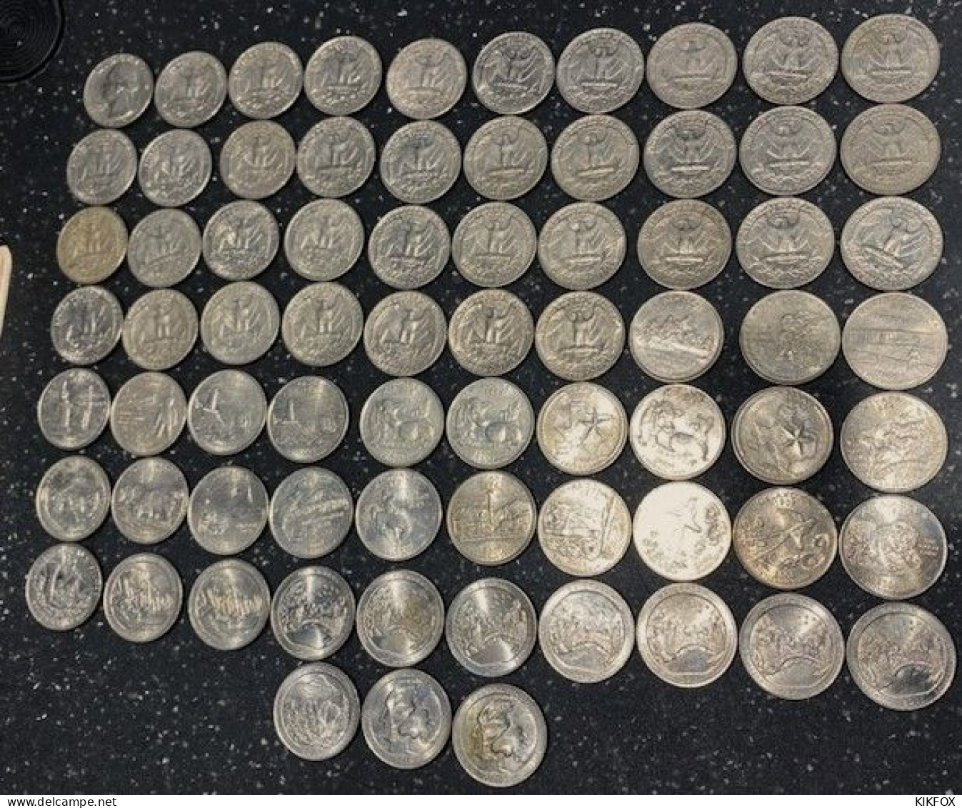 USA, VEREINIGTE STAATEN OF AMERIKA, 1965 - 2013, LOT QUARTER , DIMES, CENTS ( 26 Dollars)  HALBER PREIS - Other & Unclassified