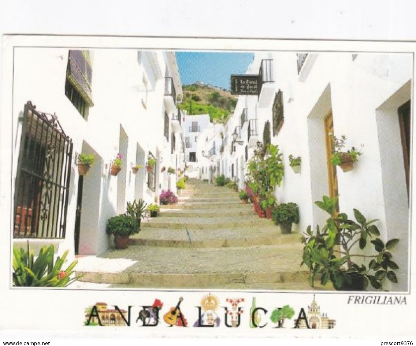 Frigiliana, Andelucia, Spain - Unused Postcard   - L Size 17x12cm  - LS3 - Sonstige & Ohne Zuordnung