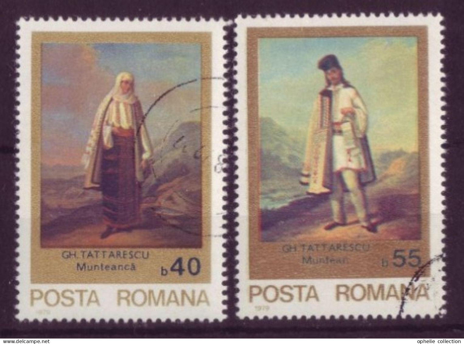 Europe - Roumanie - 1979 - Tattarescu N°3170-3171 - 7197 - Other & Unclassified