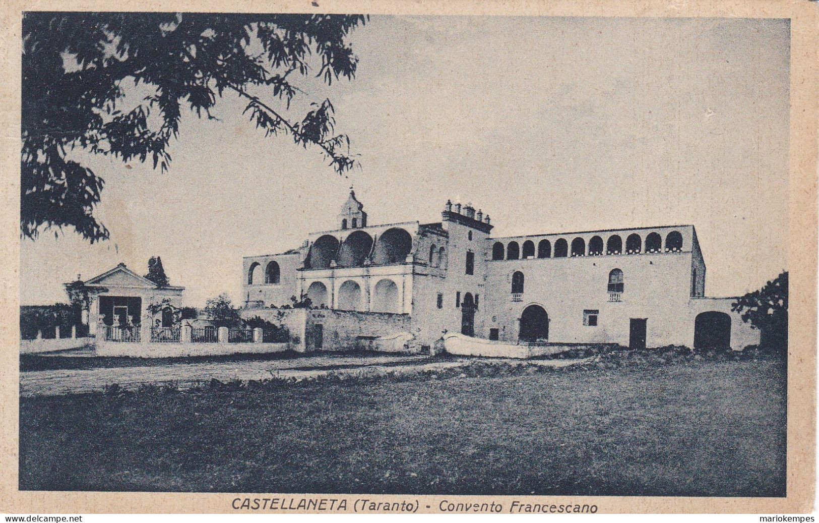 CASTELLANETA  ( Taranto )  -  Convento Francescano - Taranto