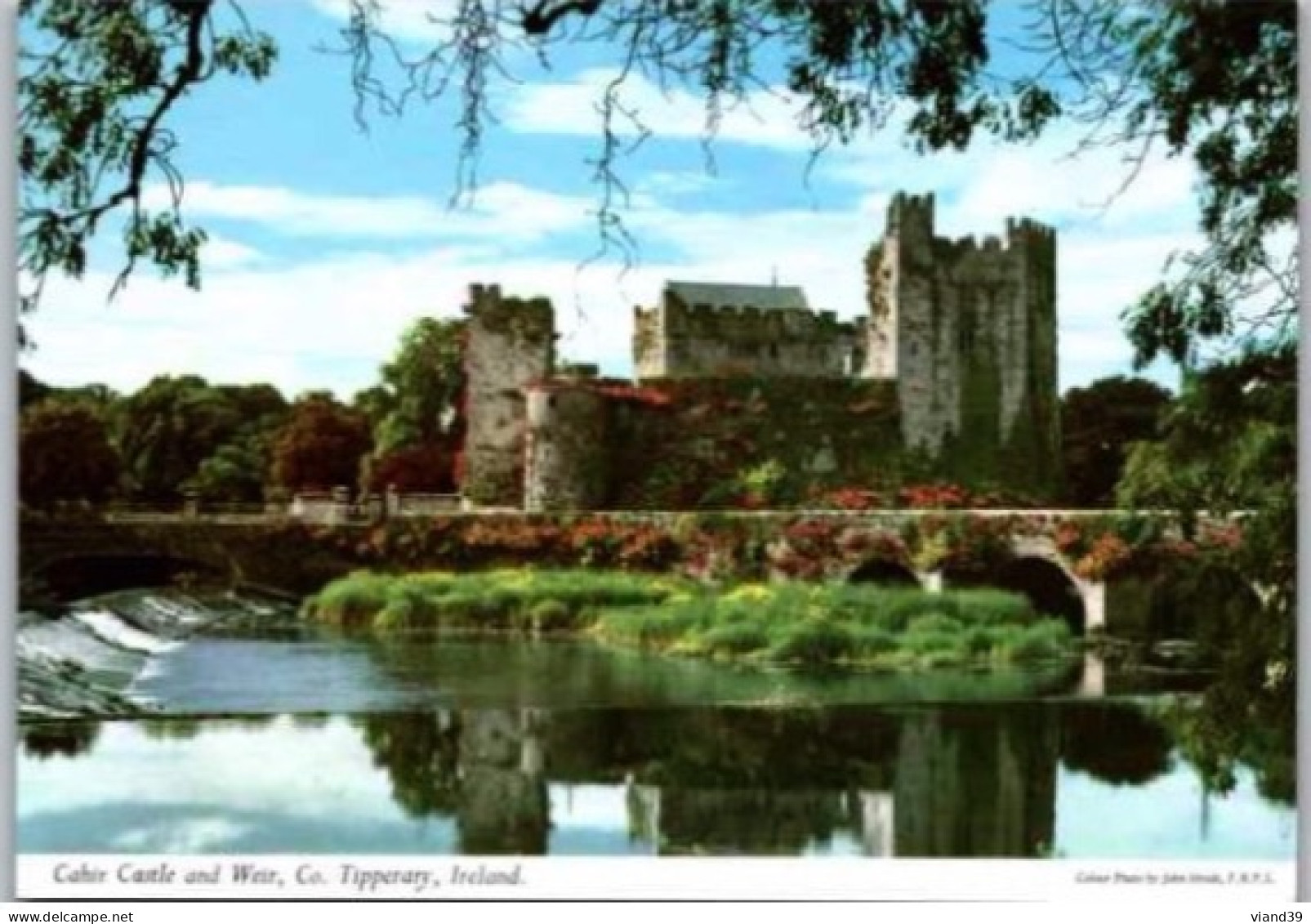 CAHIR CASTLE And WEIR Co.    -  Non Circulée - Tipperary